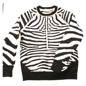 A.L.C zebra sweater